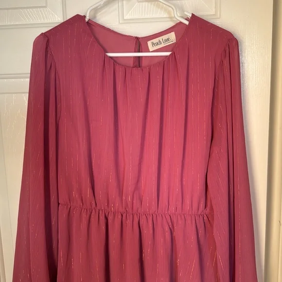 Pink dress, size large! - Picture 2 of 6
